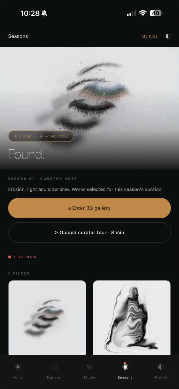 The Bubble Art — iOS & Android — Seasons