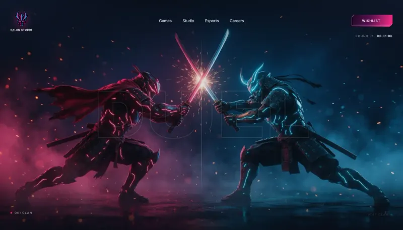Raijin Studio — Striking range