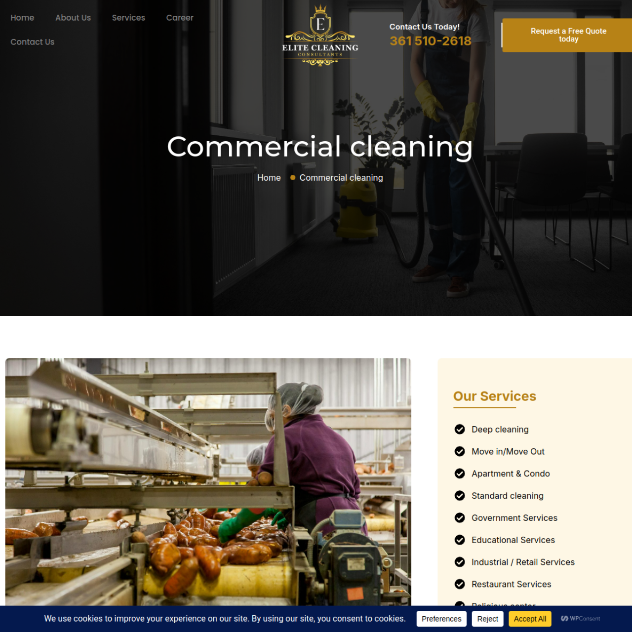 Commercial cleaning